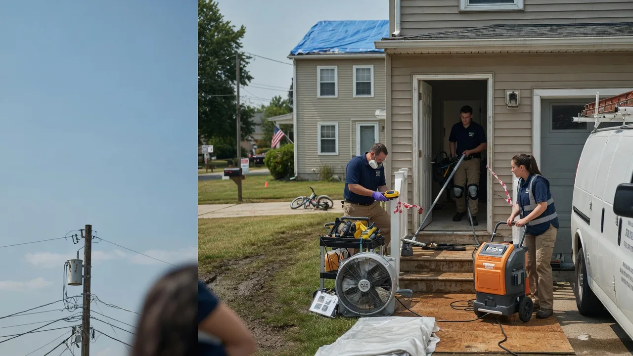 Water Damage Repair in Industry, IL near me